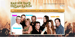 Desktop Screenshot of marinosband.com